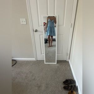 Light blue summer dress size small.